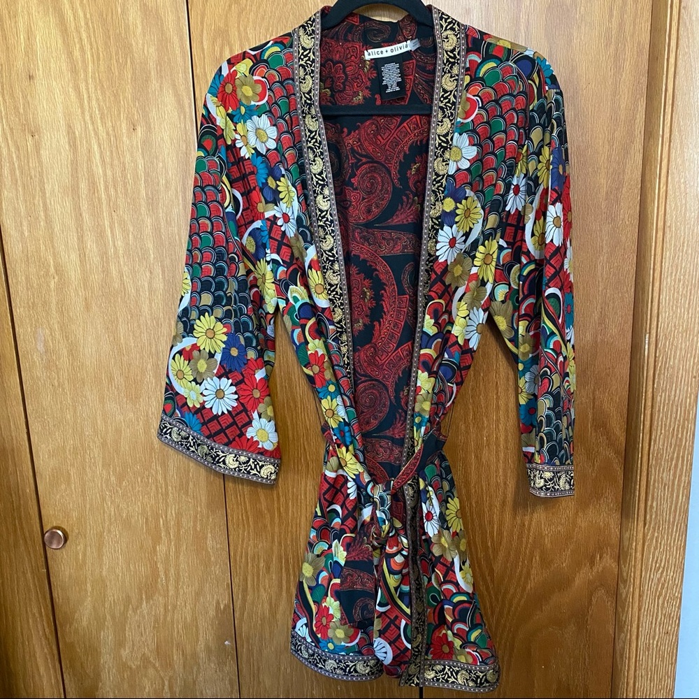 Alice and Olivia reversible robe